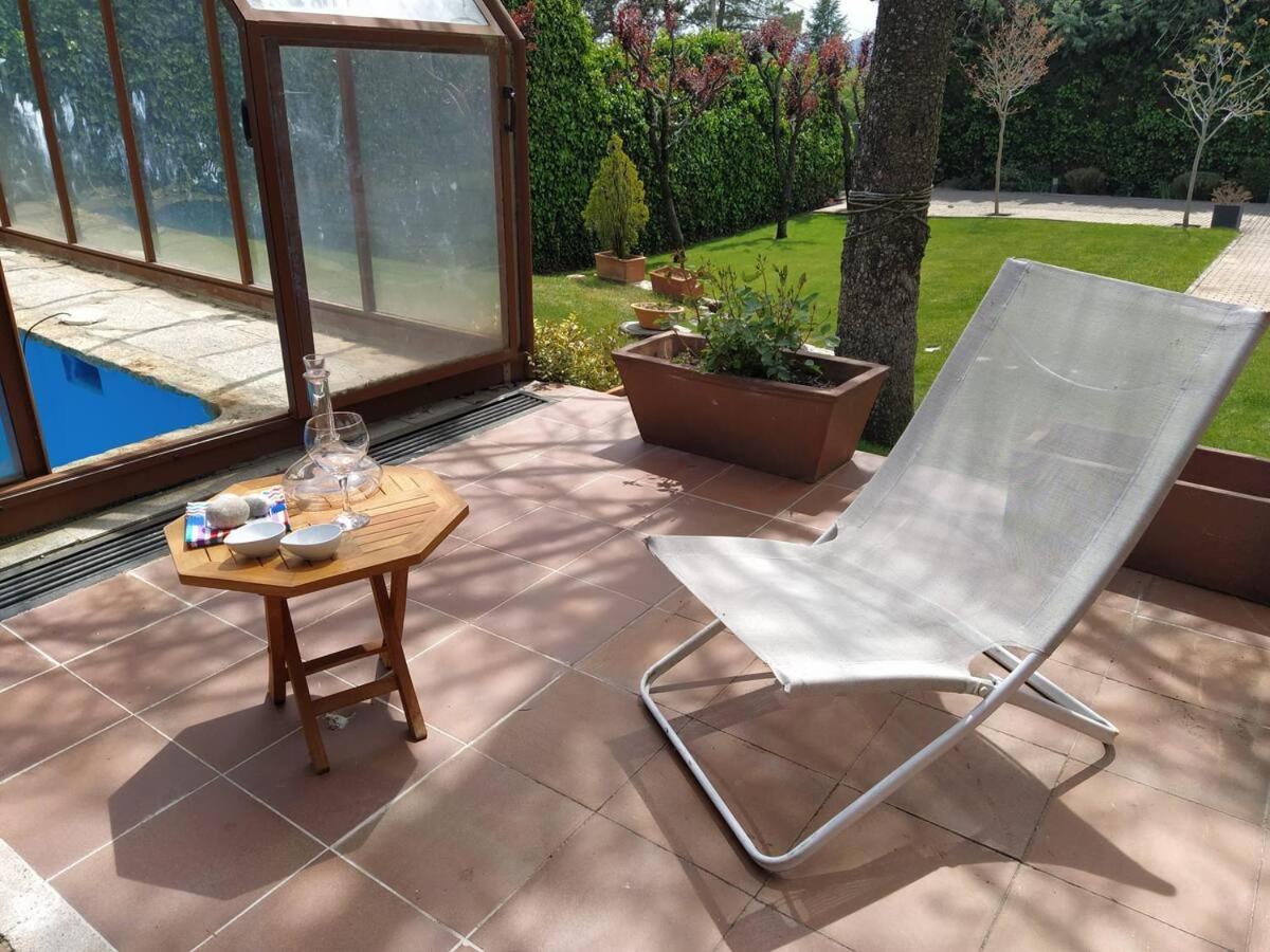 Villa Fantástica vivienda con amplio jardín y piscina Cercedilla Exterior foto